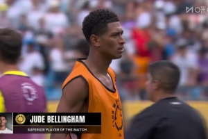 1粒進球2次關鍵傳球！貝林厄姆當選皇馬3-1帕丘卡全場最佳球員