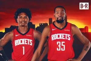 KD7月可簽2年1.22億~名記：火箭堅(jiān)信和杜蘭特的合作關(guān)系是長期的