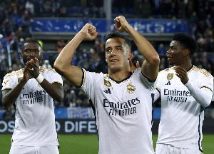 記者：今晚賽前發(fā)布會，巴斯克斯、迪亞斯和貢薩洛代表皇馬發(fā)言