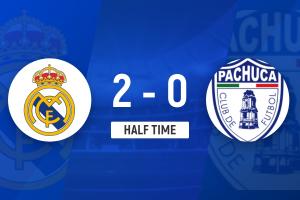 半場-十人皇馬2-0帕丘卡 貝林居勒爾破門阿森西奧直紅褲襪屢神撲