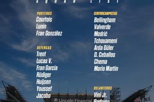 皇馬VS薩爾茨堡大名單：姆巴佩繼續(xù)缺陣，莫德里奇領(lǐng)銜，懷森入選