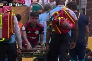 倒大霉弗拉門戈中場對拜仁傷退，第五跖骨骨折&將缺席2月