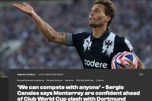 卡納萊斯：對國米時我們告訴自己必須有所收獲，明天對多特也一樣