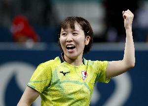 平野美宇：孫穎莎對我的指導(dǎo)是極大的鼓勵，我對深圳隊(duì)充滿感激