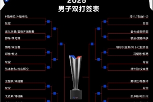 WTT美國(guó)大滿(mǎn)貫?zāi)须p：兩對(duì)國(guó)乒組合同一半?yún)^(qū)，該區(qū)還有勒布倫兄弟