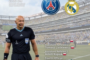 官方：波蘭名哨馬奇尼亞克將執(zhí)法巴黎vs皇馬的世俱杯焦點(diǎn)戰(zhàn)