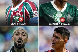 巴西球隊世俱杯戰(zhàn)績：4隊小組出線，弗魯米嫩塞4強&帕爾梅拉斯8強