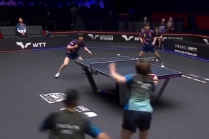 林詩棟/蒯曼3-1黃鎮(zhèn)廷/杜凱琹，晉級美國大滿貫決賽將戰(zhàn)韓國組合