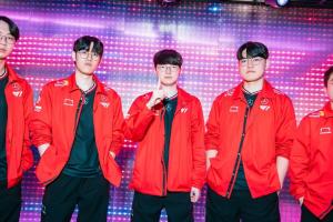 T1是第二支在一屆國際賽事中三次打滿的隊伍，此前是S11EDG