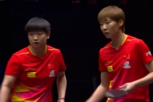 王曼昱/孫穎莎3-0韓國組合，晉級WTT美國大滿貫女雙決賽