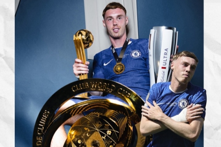 寒王登基！直播吧2025世俱杯MVP：帕爾默！6場3球2助＆賽事金球獎(jiǎng)