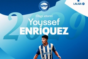 皇馬官方：青訓(xùn)小將尤瑟夫轉(zhuǎn)會(huì)阿拉維斯，祝愿他新階段一切順利