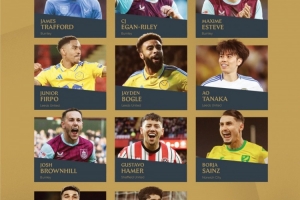 日本中場田中碧入圍PFA英冠最佳陣，上賽季49場斬獲5球2助