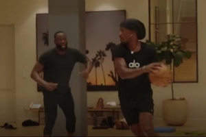 默契十足！掩護(hù)切入&交叉跑位&急停中距離 追夢(mèng)與JB休賽期特訓(xùn)