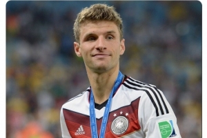德國隊(duì)祝穆勒36歲生日快樂，為國家隊(duì)出戰(zhàn)131場進(jìn)45球+問鼎世界杯