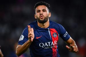 16球，貢薩洛-拉莫斯與姆巴佩并列巴黎隊(duì)史替補(bǔ)登場(chǎng)進(jìn)球最多球員