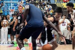 我DPOY白拿的？陳澤文試圖穿襠被追夢輕松看穿 搶斷+原地墊步暴扣