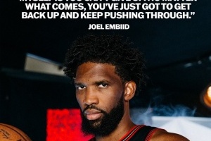 76人官推曬恩比德言論：我告訴自己 無論如何都不能放棄！