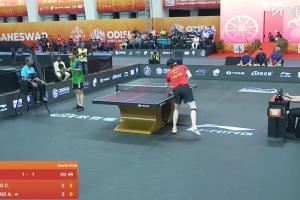 中國隊(duì)2-1反超！王楚欽3-0零封霍戴伊 第四盤林詩棟vs阿拉米揚(yáng)