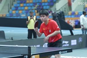 繼續(xù)加油！林詩棟助國乒男團(tuán)1-2追回一盤，稍后王楚欽戰(zhàn)張本智和
