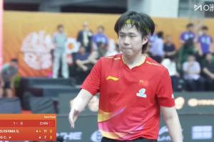 再輸一盤即淘汰！王楚欽2-3不敵18歲松島輝空，國乒0-2落后日本