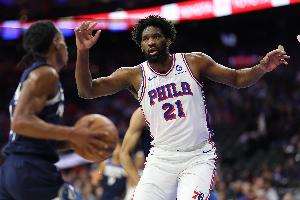 美記：恩比德復出表現(xiàn)相當出色 希望他本季至少能50%健康