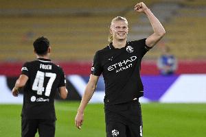 梅開二度！哈蘭德獲95%票數(shù)，碾壓式當選曼城vs埃弗頓全場最佳