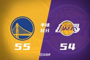 巴特勒半場10罰全中&東契奇22+7 勇士領先湖人1分進入下半場