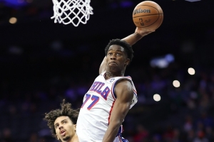 埃奇庫(kù)姆談主場(chǎng)首秀：知道費(fèi)城球迷非常熱情 預(yù)計(jì)一切都會(huì)很瘋狂