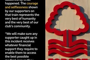 列車遇襲！森林聲明：向受影響者表達(dá)最深切的關(guān)切和衷心慰問