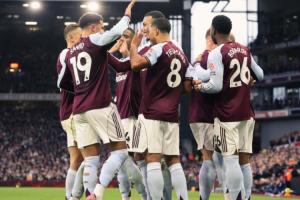 唯一一負(fù)0-2利物浦維拉6輪5勝?gòu)牡?8升第6，斬曼城+熱刺+櫻桃