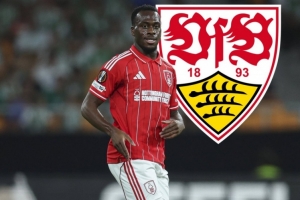 記者：無意大菲爾，斯圖加特考慮冬窗簽森林23歲前鋒卡利穆恩多