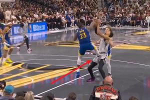 是這下傷的嗎？文班傷前曾遭波杰姆掃腿+追夢(mèng)疑似踢襠！