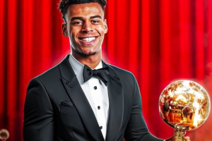 奪2025金童獎！20歲杜埃：能與梅西姆巴佩等人名字并列，我很榮幸