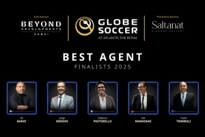 環(huán)球足球獎2025年最佳足球經(jīng)紀(jì)人候選：門德斯領(lǐng)銜，拉馬達尼在列