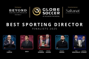 環(huán)足獎最佳體育總監(jiān)候選：坎波斯、德科、愛德華茲、休斯在列
