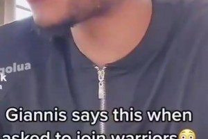 這會(huì)是Shams說(shuō)的大交易？網(wǎng)友此前喊話字母哥去勇士，字母哥聽(tīng)完笑了！