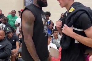 未來是你的！詹姆斯早在2年前就看上了弗拉格這孩子