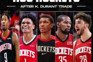 芬尼+阿門+小賈+KD+申京！新賽季窩火這鋒線陣容什么水平？