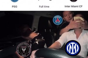手下留情！網(wǎng)友整活：0-4時邁阿密國際突然想到了國米的遭遇