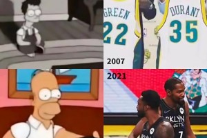 杰夫-格林續(xù)約！超音速、雷霆、籃網(wǎng)、火箭，真的一直陪伴KD~