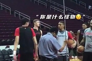 周琦在火箭時展示靜態(tài)天賦，給小保羅羨慕壞了！