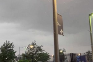 紐約風暴真恐怖！皇馬的飛機此前在紐約上空盤旋了一個多小時！