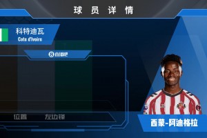 阿迪格拉球員集錦：速度與突破能力兼具的非洲球星