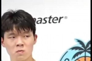 繃不住了！網(wǎng)友惡搞！楊瀚森：我在NBA打得好好的……