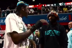 杰倫威和歐文聊自己手腕傷病的事，歐文：你每場(chǎng)都在接受注射嗎？