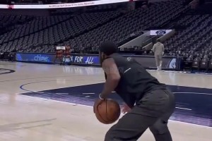 籃球干貨：歐文賽前絲滑的運(yùn)球技術(shù) 國內(nèi)誰能做到？