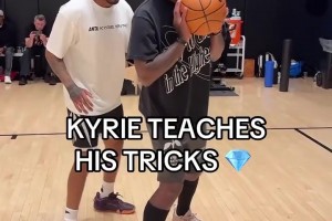 小腿確實(shí)變細(xì)了！歐文開始接手訓(xùn)練營教導(dǎo)小球員！