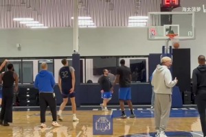 相差十四年的狀元！弗拉格與歐文合練現(xiàn)場(chǎng)！