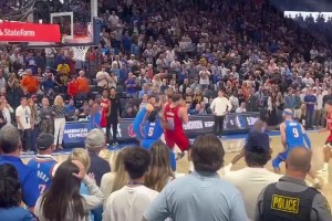 錯失絕殺！火箭末節(jié)最后一投，申京頂著多特強投不中進加時